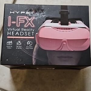 Pink Virtual Reality Headset - Immersive VR Viewing